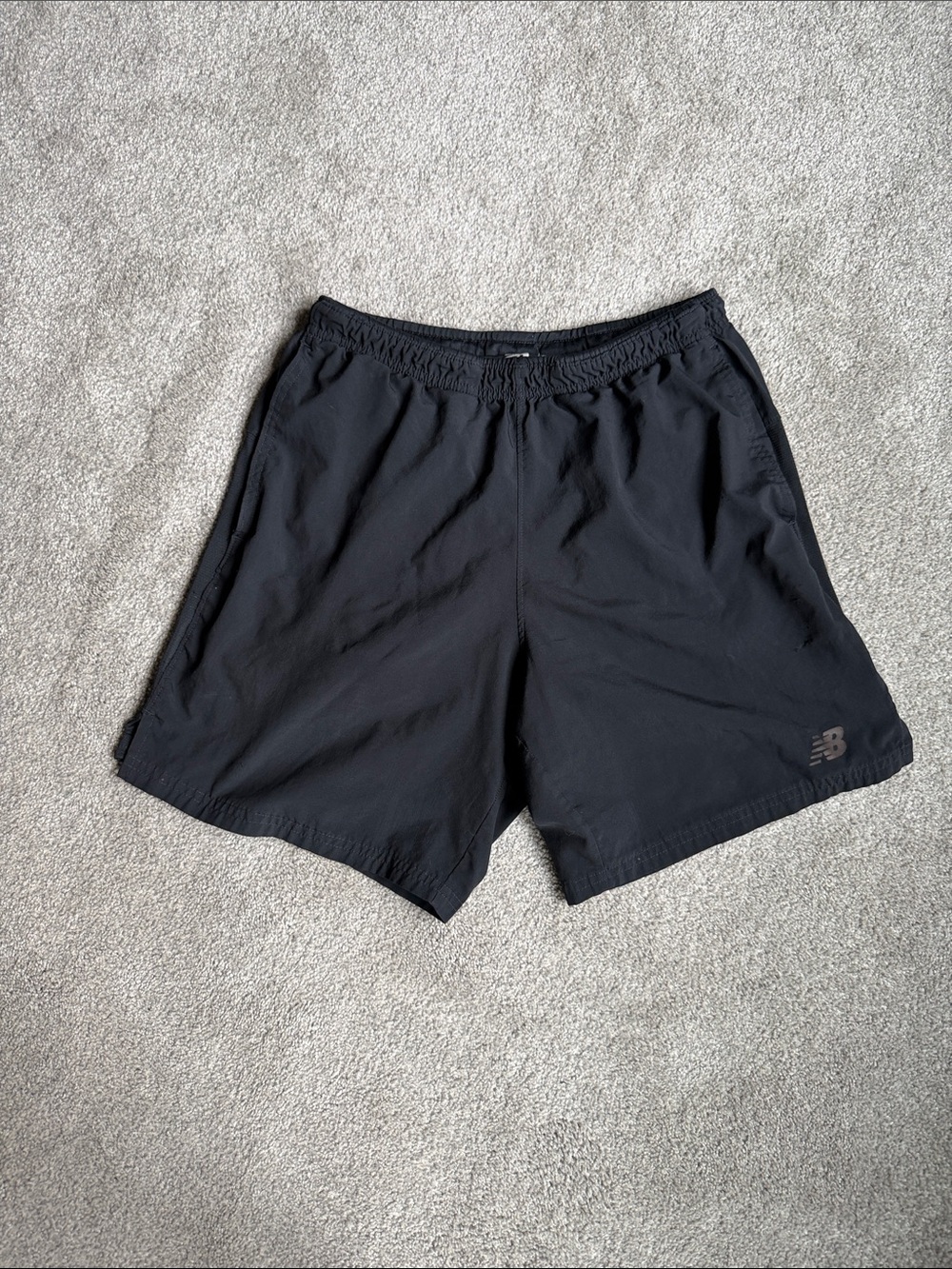 New Balance Men's Black Athletic Training Shorts